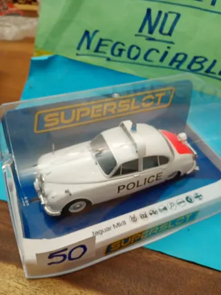 Scalextric Superslot Jaguar MkII Police