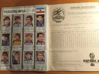 Álbum Mundial España 82 Completo