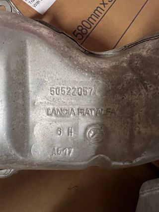 Protector calorífico Abarth 500/595