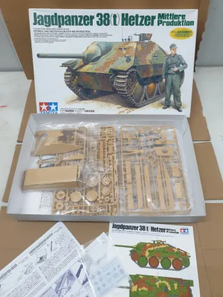 Maqueta Tamiya Jagdpanzer 38(t) Hetzer