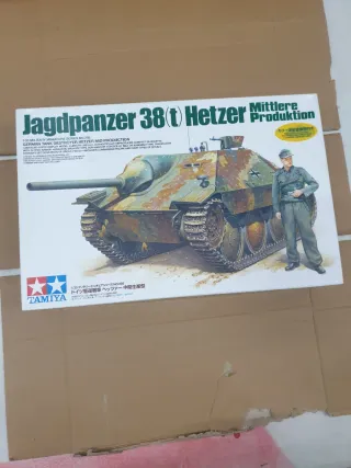 Maqueta Tamiya Jagdpanzer 38(t) Hetzer