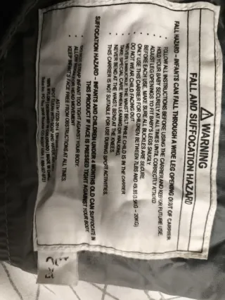 Portabebés Boba Air Gris