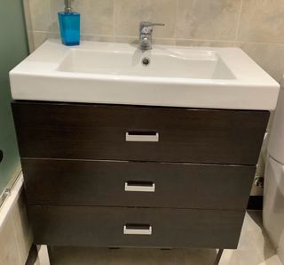 MUEBLE, LAVABO Y ESPEJO