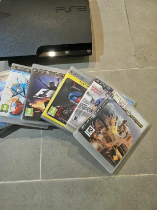 Consola PlayStation 3 con 7 juegos