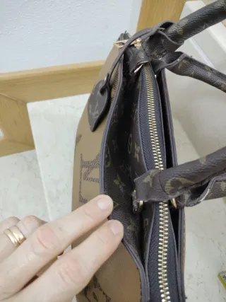 Borsetta Beige/Marrone