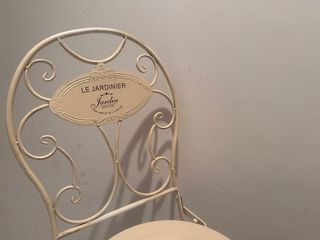 2 Sillas Plegables Metal Beige Exterior