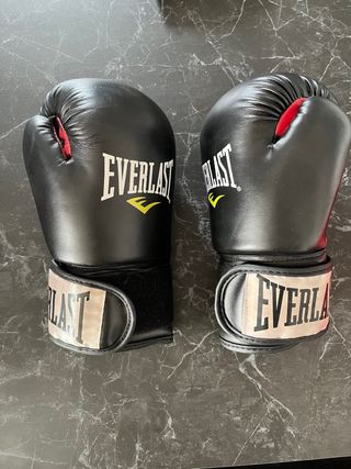 Guantes de Boxeo Everlast Rojo/Negro Talla 6