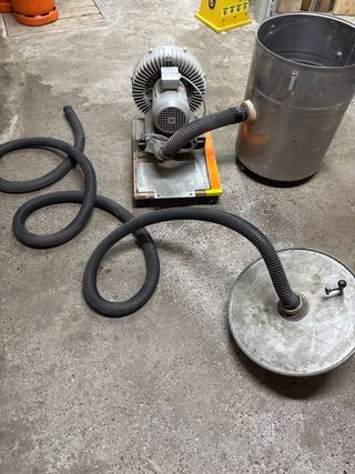 Motor turbina aspirador industrial