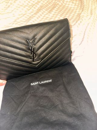 Bolso YSL Cassandre Negro