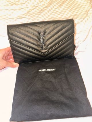 Bolso YSL Cassandre Negro