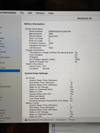 MACBOOK AIR 2019 I5/8/128