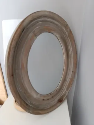 Espejo Ovalado Madera La Maison du Monde