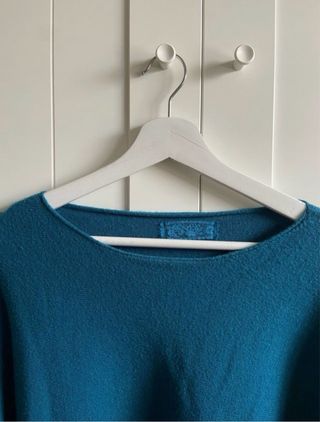 Jersey azul tacto suave