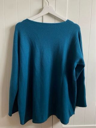 Jersey azul tacto suave