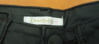 Pantalones negros efecto piel