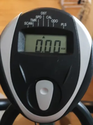 Bicicleta Spinning Negra y Roja