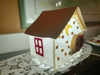 Lampada casa realizzata  con gufo