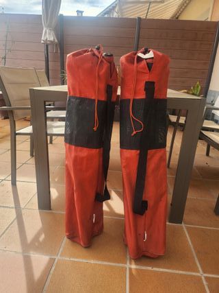 2 Sillas de Camping Quechua Rojas