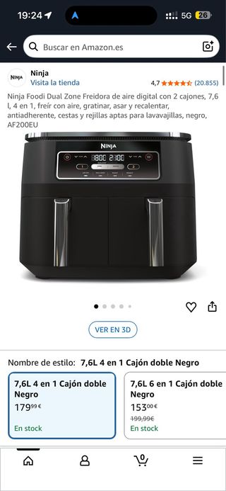 Ninja Dual Air Fryer