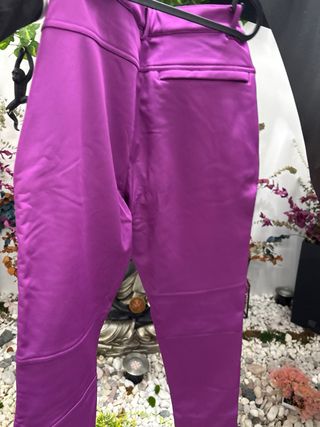 Pantalón senderismo Outdoor morado