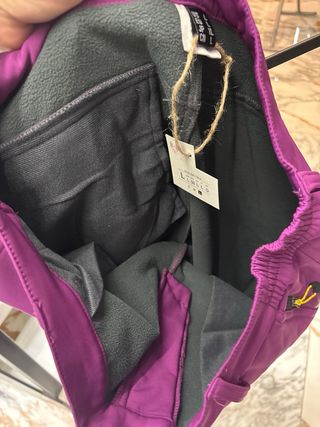 Pantalón senderismo Outdoor morado