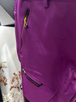 Pantalón senderismo Outdoor morado