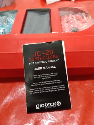 Mandos Gioteck JC-20 para Nintendo Switch