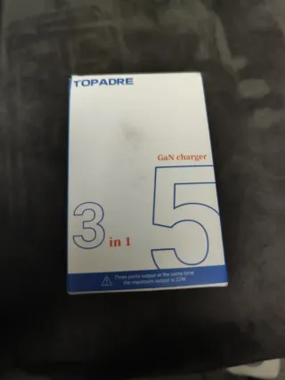 TOPADRE Cargador GaN 3 en 1
