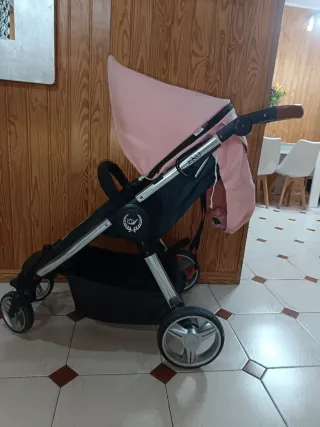 Silla de paseo EKO rosa