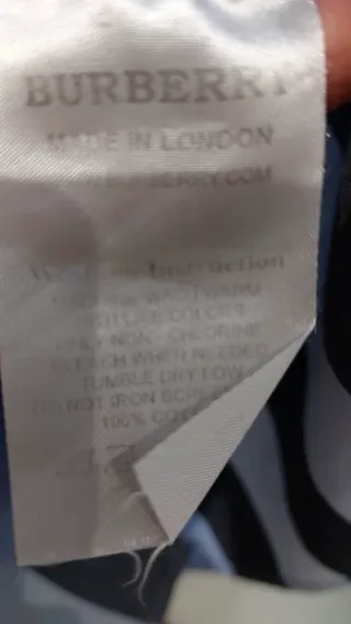 Camicia Burberry Uomo Taglia L