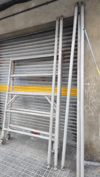 Andamio móvil aluminio