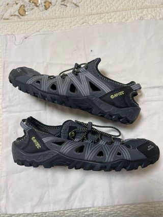 Zapatillas trekking hombre negras/grises
