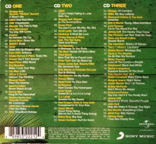 CDs Now That's What I Call Reggae Party triple CD.