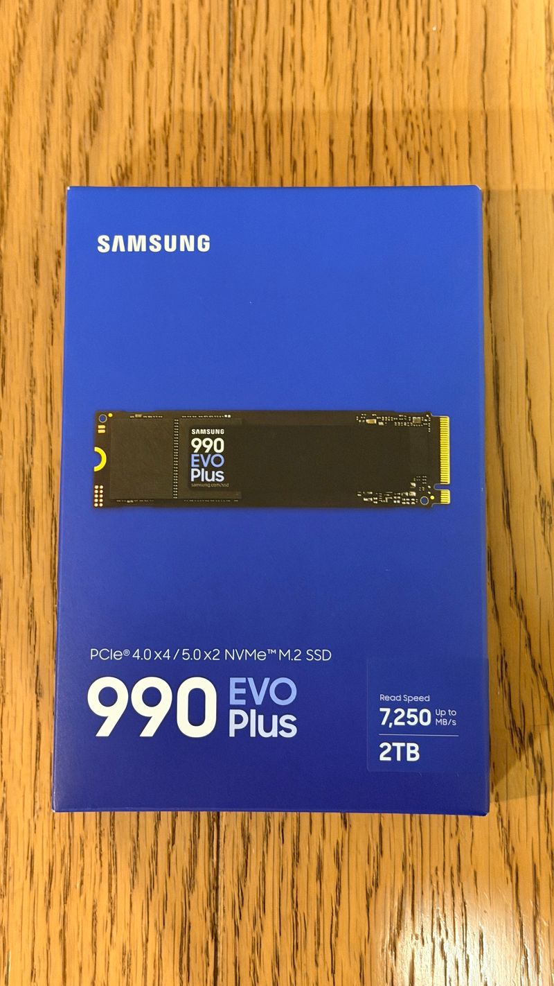 SSD Samsung 990 EVO Plus 2TB NVMe M.2 PCIe 4