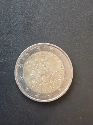 Moneda 2€ Fête de la Musique festival de la música