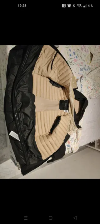 Chaquetón de esquí impermeable negro XL