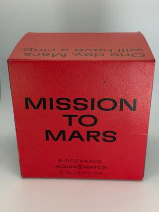 Omega x Swatch MoonSwatch Mission to Mars SO33R100