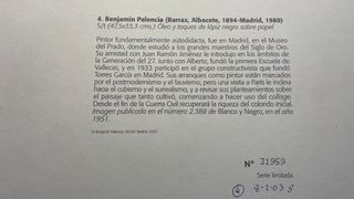 Litografía Benjamín Palencia Edición Limitada