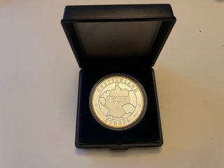 Lote 2 Onzas Plata 1992 ECU