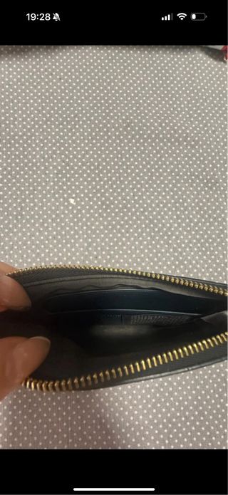 Monedero Bimba y Lola Negro Cocodrilo