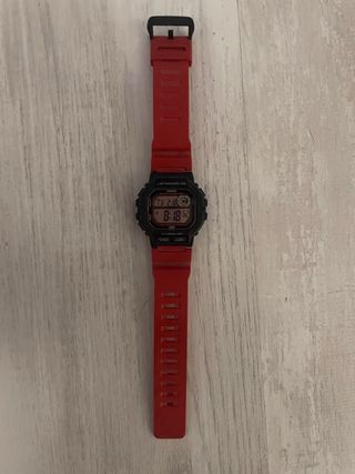 Reloj Casio Lap Memory 60 Negro/Rojo