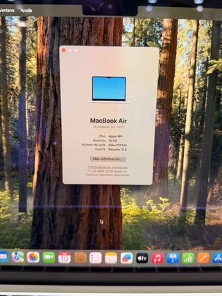 Portátil Apple MacBook Air M4 Plata