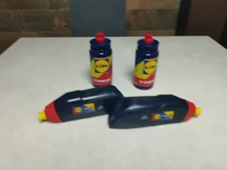 Pack 4 Bidones Ciclismo Trek Lidl