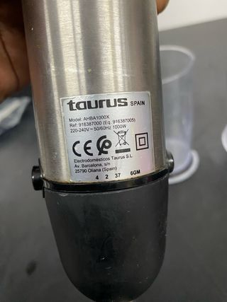 Batidora de mano Taurus