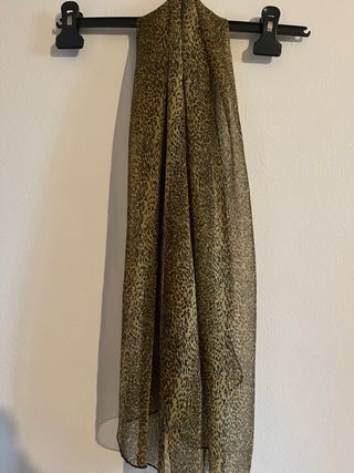 Foulard donna stampa leopardata