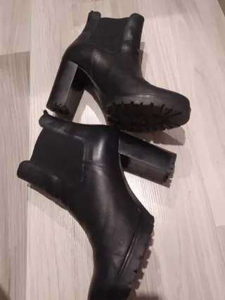 Botines Formula Joven Negros Mujer