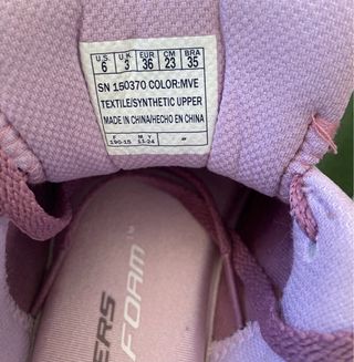 Zapatillas Skechers Mujer Talla 36 Rosa