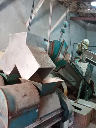 Maquinaria bodega acero inoxidable