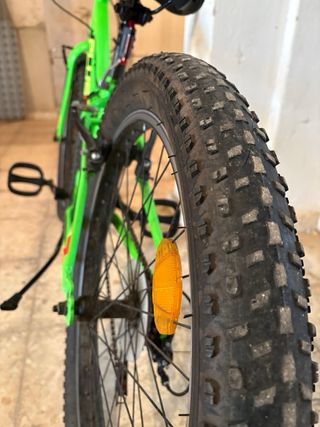 Bicicleta Montaña Verde PLUS24