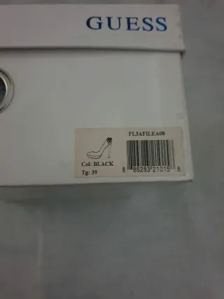 Scarpe tacco alto Guess nere